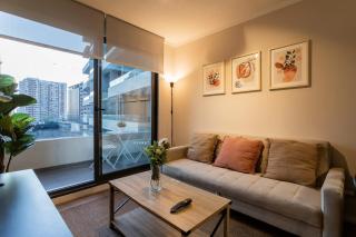 Trendy 1BR Nunoa Your Urban Getaway - Santiago - 5