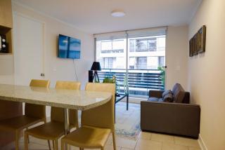 Terrace Vibe Chic 1BR in Centro Steps from Metro - Santiago - 7