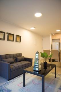 Terrace Vibe Chic 1BR in Centro Steps from Metro - Santiago - 2