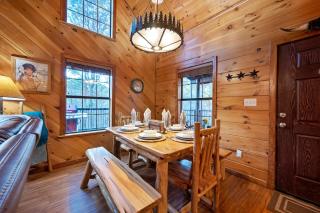 Modern Luxe 3BR Cabin with Hot Tub & Firepit - Broken Bow - 2