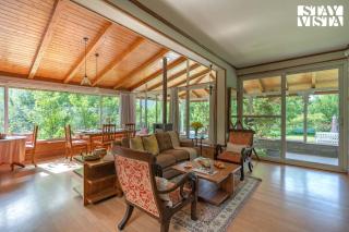 StayVista at Mayflower Aramgarh in middle of Orchards with Lawn, Bonfire, BBQ - 5