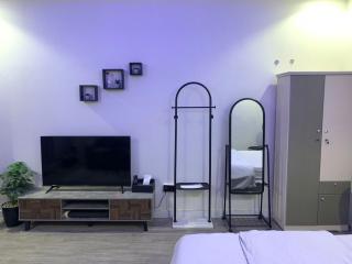 استديو بسرير ماستر وجلسة جانبية - دخول ذاتي - Riad - 9