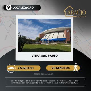 Lindo Apto - Chacara Sto Antonio 7 min do Vibra SP - São Paulo - 2
