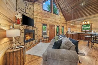Rustic Cabin Near Creek with Hot Tub & Fire Pit - 2