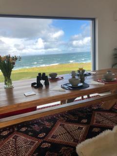 Where the Land Meets the Sea, with wood fired hot tub - Scarfskerry - 0