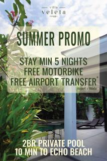Summer Promo Spacious 2BR - 10 min to Echo Beach - Tumbak Bayuh - 0