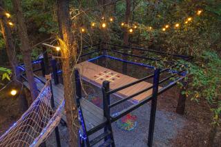 NEW Cabin with Treehouse Spa Firepit & Games - Broken Bow - 5
