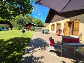 Chalet avec Jacuzzi, billard, jardin clos, proche Paradiski - Aime-la-Plagne - 8