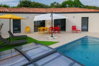Villa des Hérondais avec piscine - idéal familles - 8 personnes - Jard-sur-Mer - 0