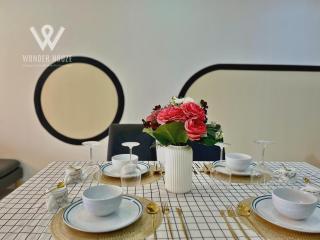 5pax Serene 3BR at Simfoni Heights with Batu Caves View - Batu Caves - 8