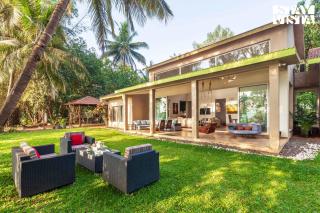 StayVista at Samara - 4BR with Pool & River View - 6