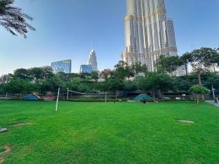 GRANDE High Floor 1BHK 4 Min Walk Burj Kha Dubai Mall Infinity Pool with Fountain view Free Parking By THE MERIDIAN LUXE - Sabkhah - 1