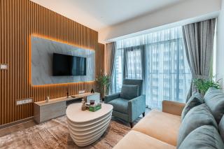 Bright & Elegant Saven The Palm 1bhk Apartment - 9