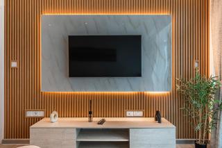 Bright & Elegant Saven The Palm 1bhk Apartment - 2