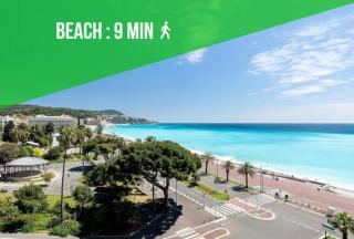 Hyper Center - Air conditioning - Balcony - Wifi - Tramway - Quiet - Nizza - 1