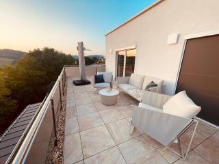 NEU! Design-Penthouse, Panoramablick, XXL-Terrasse - Waldkirchen - 9