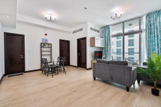 Modern - 1BR - Near JBR - Marina View - Pool & Gym - 3