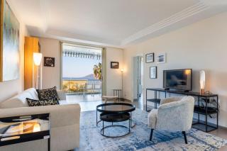 REF 1426 - Cannes Croisette - Sea view apartment for rent - Cannes - 7