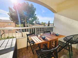 Studio avec terrasse à proximité des plages, Wi-Fi - Saint-Elme - 9