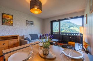 Studio au pied des pistes Vue imprenable Grand Bo' - Le Grand-Bornand - 0