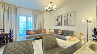 1BR Al Reef Apt Gym Comfort and Cozy Vibe - Abu Dhabi - 9