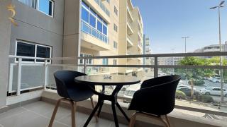 Al Reef Retreat 1BR - Cozy Stay with Sofa Beds, Pool & Gym Access in Downtown - 6