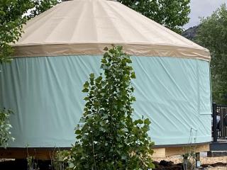 Deluxe Yurt Rental for Four near Snake River in Rigby, Idaho - 0