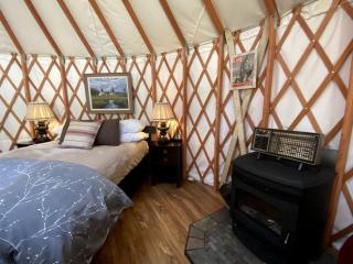 Deluxe Yurt Rental for Four near Snake River in Rigby, Idaho - 8