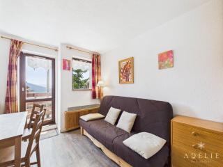 Studio cabine 4/5 pers, balcon exposé sud, à 50m des pistes, parking inclus - FR-1-398-513 - 5