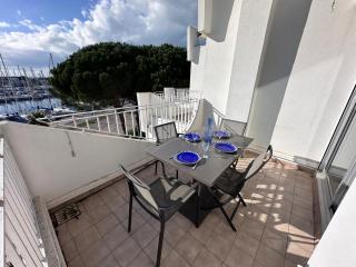 Bel appartement 3 pièces belle Vue Port dégagée Climatisé - Le Grau-du-Roi - 7