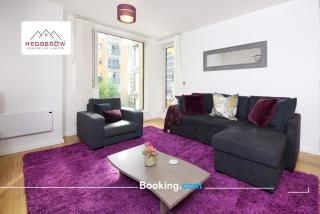 Premium Deals on Modern 2 -Bed 2-Bath Central CITY 122 High Street Flat for Movers & Pros by Hedgerow - Manchester - 8