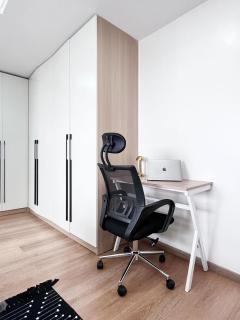 beautifully elegant furnished three bedroom apartment with swimming pool fully equipped gym ample parking space children playground and relaxing rooftop with breathtaking views - 1