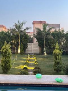 Villa Ayoun El Nakheel Luxury Family Stay with Garden and Pool - - 3
