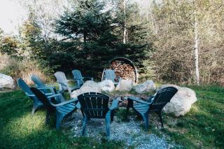 Louna-Nuage Shack- Chalet au Miller Zoo - Frampton - 3