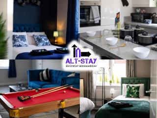 Alt-Stay Leeds, M621 Junction 1 - Free Parking & Fast Wi-Fi - Pool Table - Master En-suite - Ideal For Contractors & Long Stays - Leeds - 0