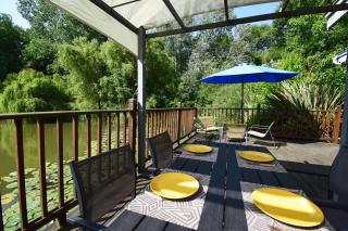 Chalet avec piscine privée et lac à Sos - Sos - 4