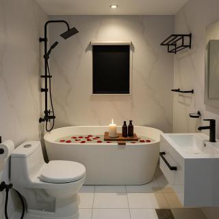 شقة فاخرة بصالة وغرفة نوم - Riad - 8