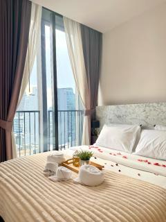 Phrom Phong 1BR Luxe Stay with Pool Gym Park City Center - Bangkok - 9