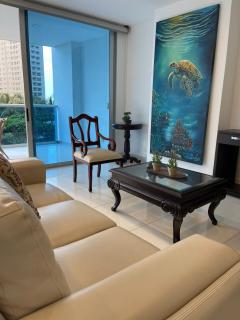 Lujo y espacio Bello Horozonte gran apartamento hasta 10 personas - Santa Marta - 6