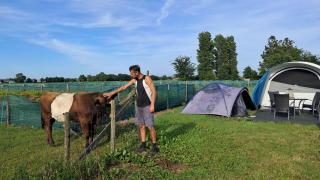 Luxe tent met bijzettent - Hensbroek - 2