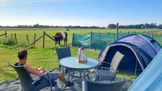 Luxe tent met bijzettent - Hensbroek - 9