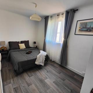 Grand F3 lumineux 55 m proche centre, plages, balcon, clim - 8