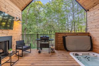 The Ash - Private Cabin with Hot Tub Oasis for Two in the Pines - 3