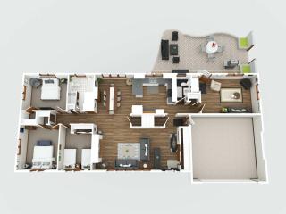 Stadium District Resch 3 BR Sleeps 8 - 3