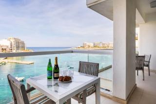Luxury Sea View Apartment in Prime Location - San Ġiljan - 2