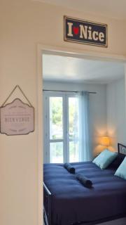 Appartement 2P, balcon, parking proche mer - Nizza - 9
