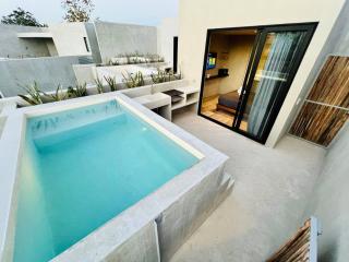 Private Pool & Grill 2 Bedroom Jungle Apartment 416 - Tulum - 9