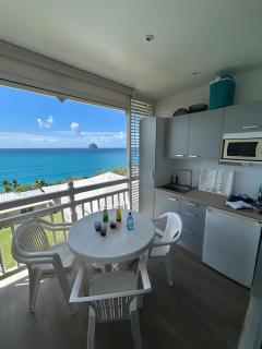 Diamant Bleu studio, piscine, vue mer - Le Diamant - 3