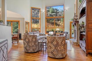 Private Hot Tub, 2 Living Areas with Fireplaces, Kitchen and Kitchenette, New Listing - 2