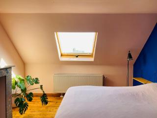 Roze kamer in herenhuis 2x 1persoonsbed - Antwerp - 6